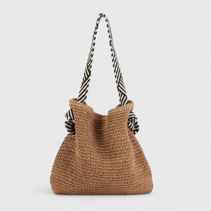 Women's Boho Shoulder Handbag - Casual Everyday Purse for Summer