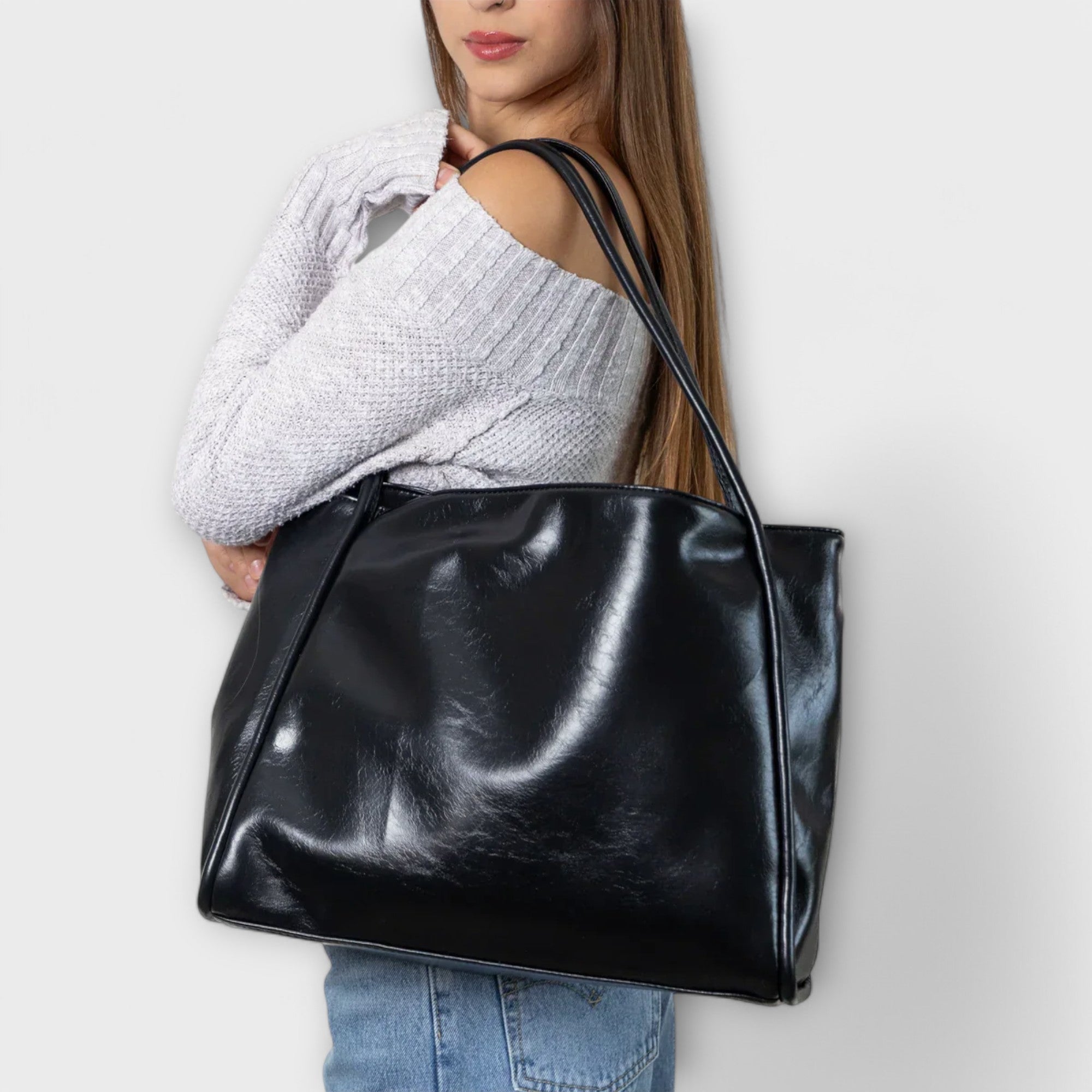 Women's Structured Everyday Handbag - Casual Summer Purse