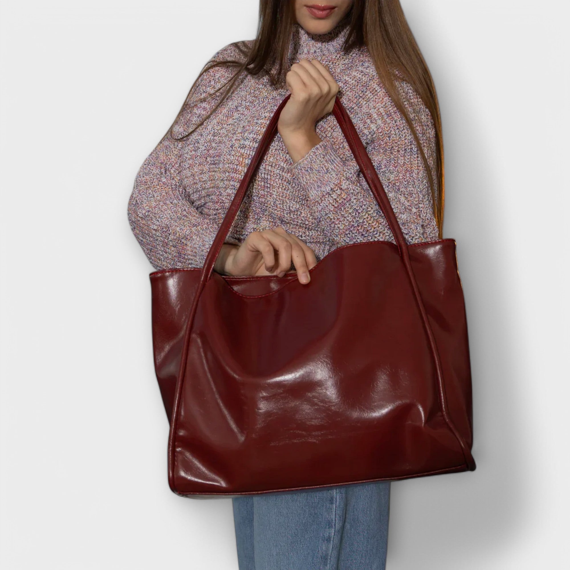 Women's Structured Everyday Handbag - Casual Summer Purse