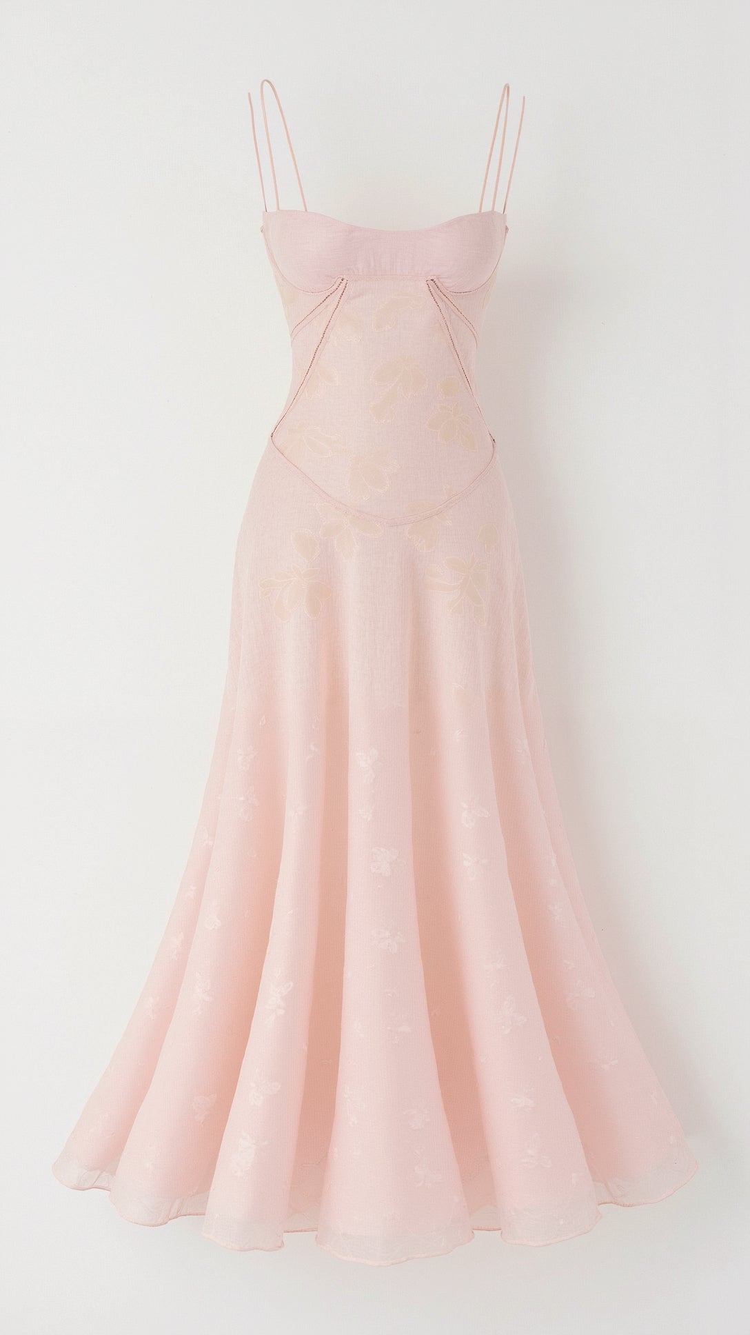 Women's Slip Corset-Back Maxi Dress