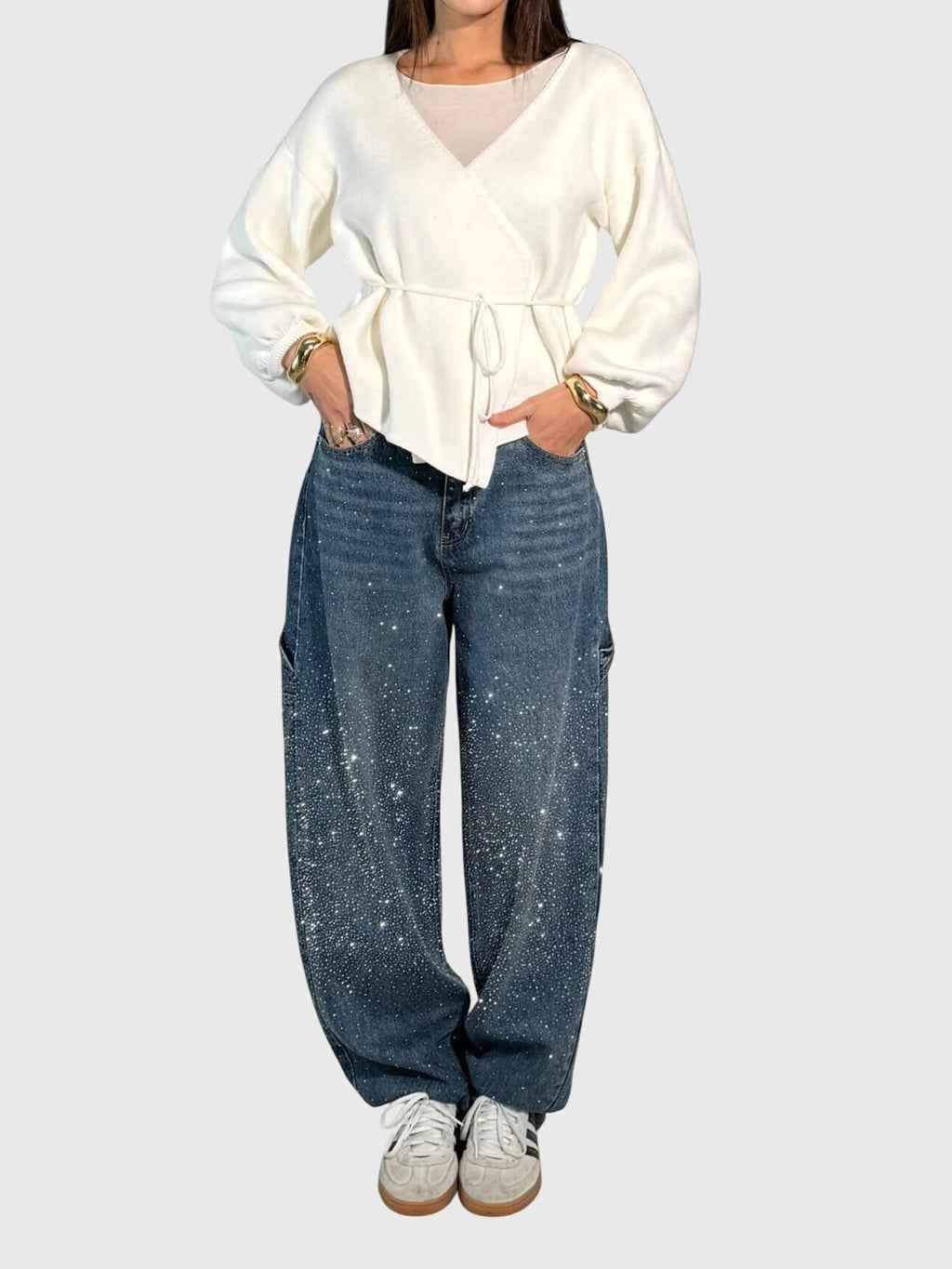 Women's Wide Leg Jeans High Rise