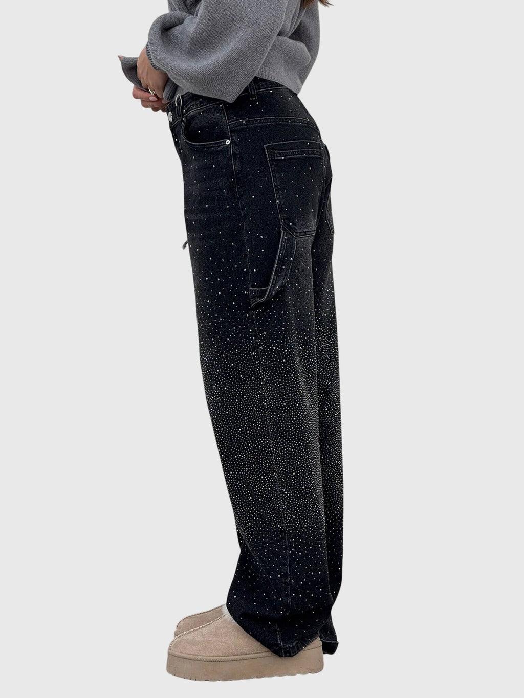 Women's Wide Leg Jeans High Rise