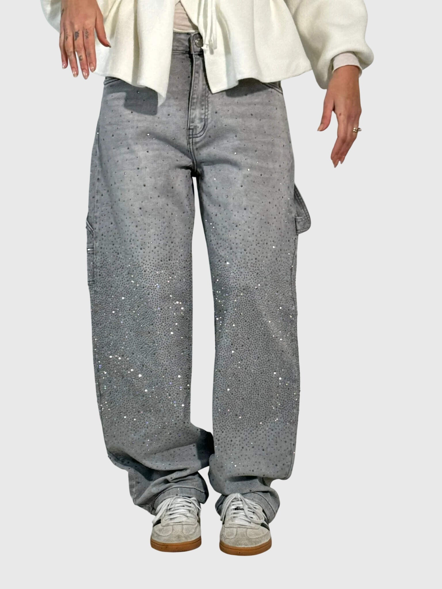 Women's Wide Leg Jeans High Rise