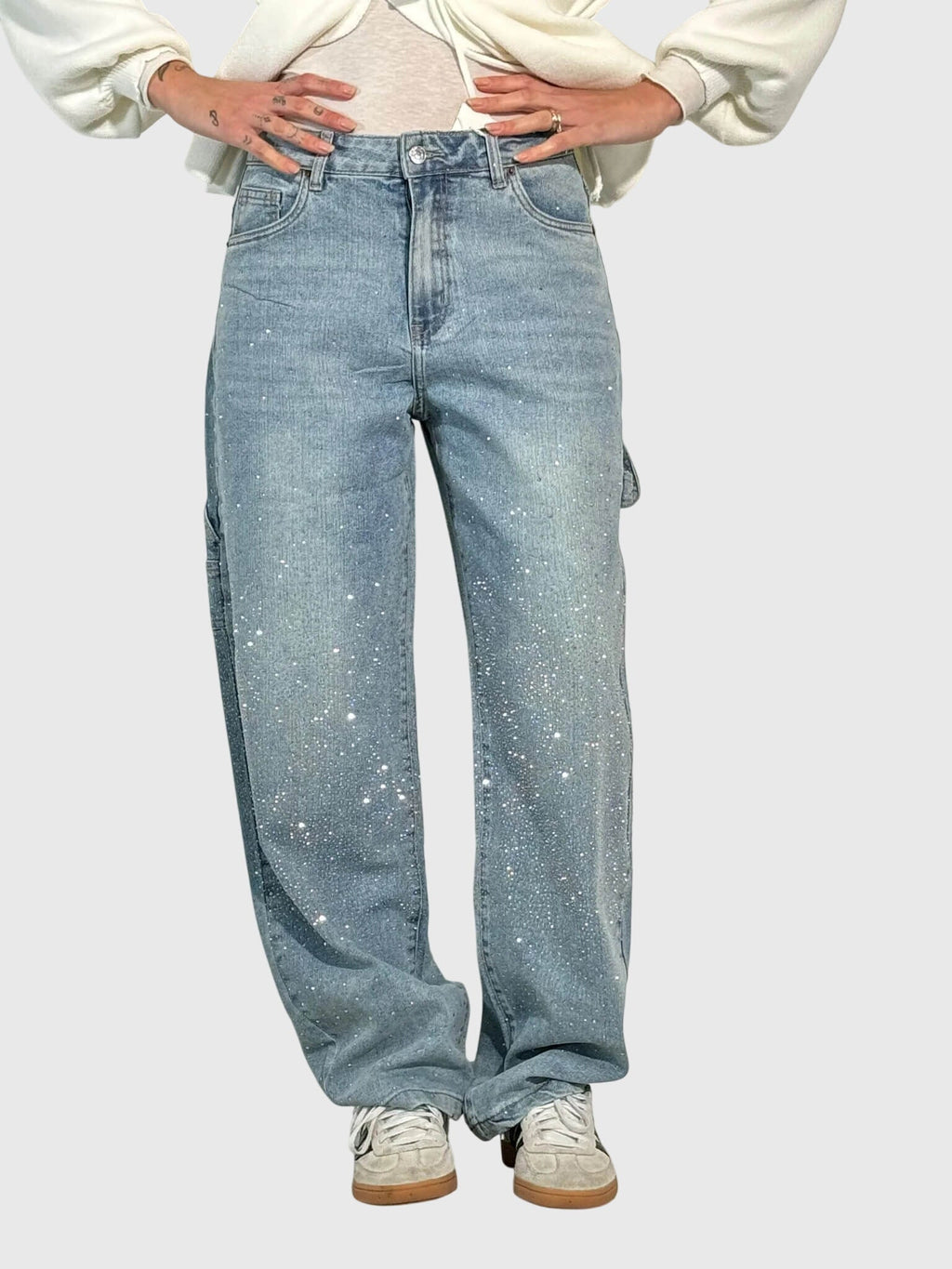 Women's Wide Leg Jeans High Rise