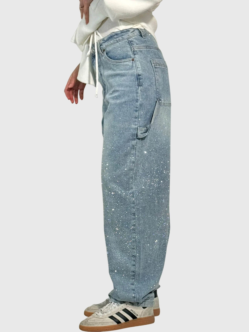 Women's Wide Leg Jeans High Rise