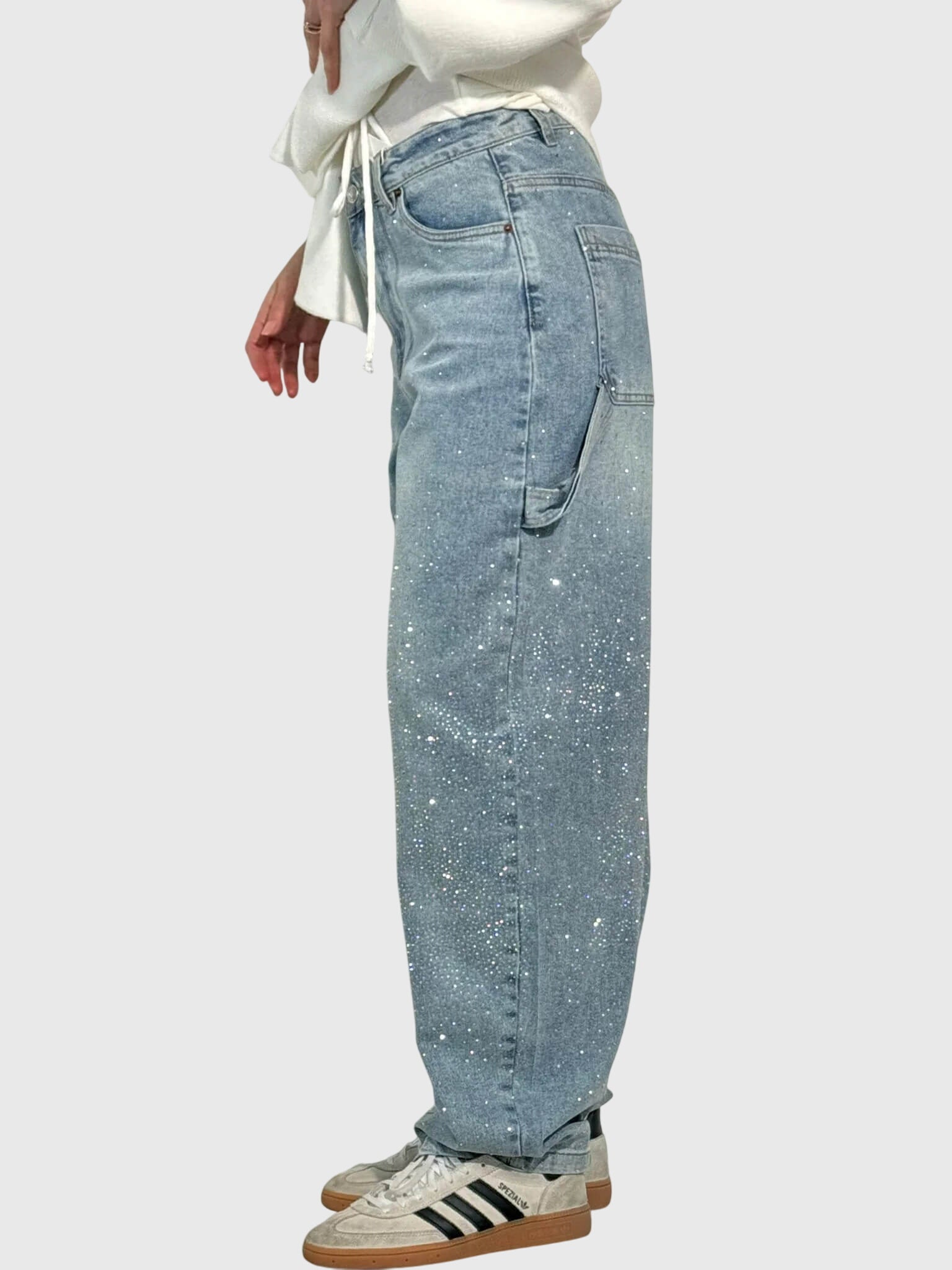 Women's Wide Leg Jeans High Rise
