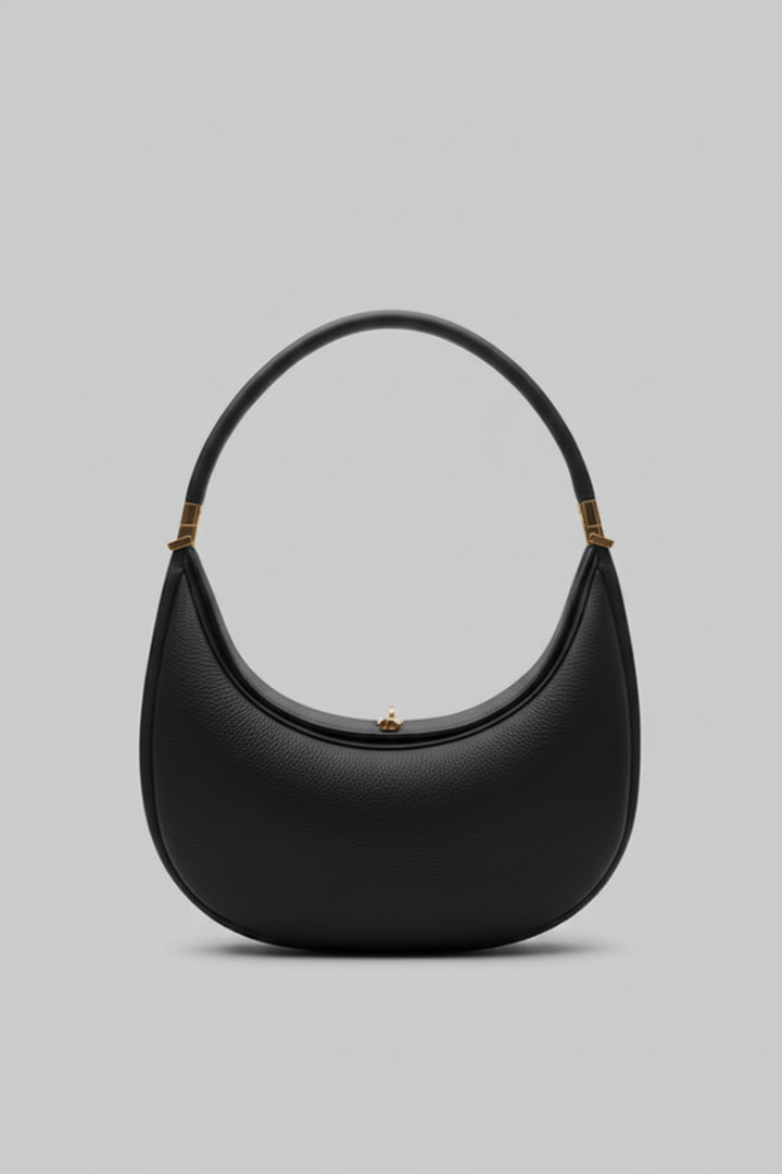 Women's Crescent Shoulder Bag - Small Handbag for Summer