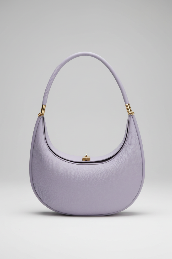 Women's Crescent Shoulder Bag - Small Handbag for Summer