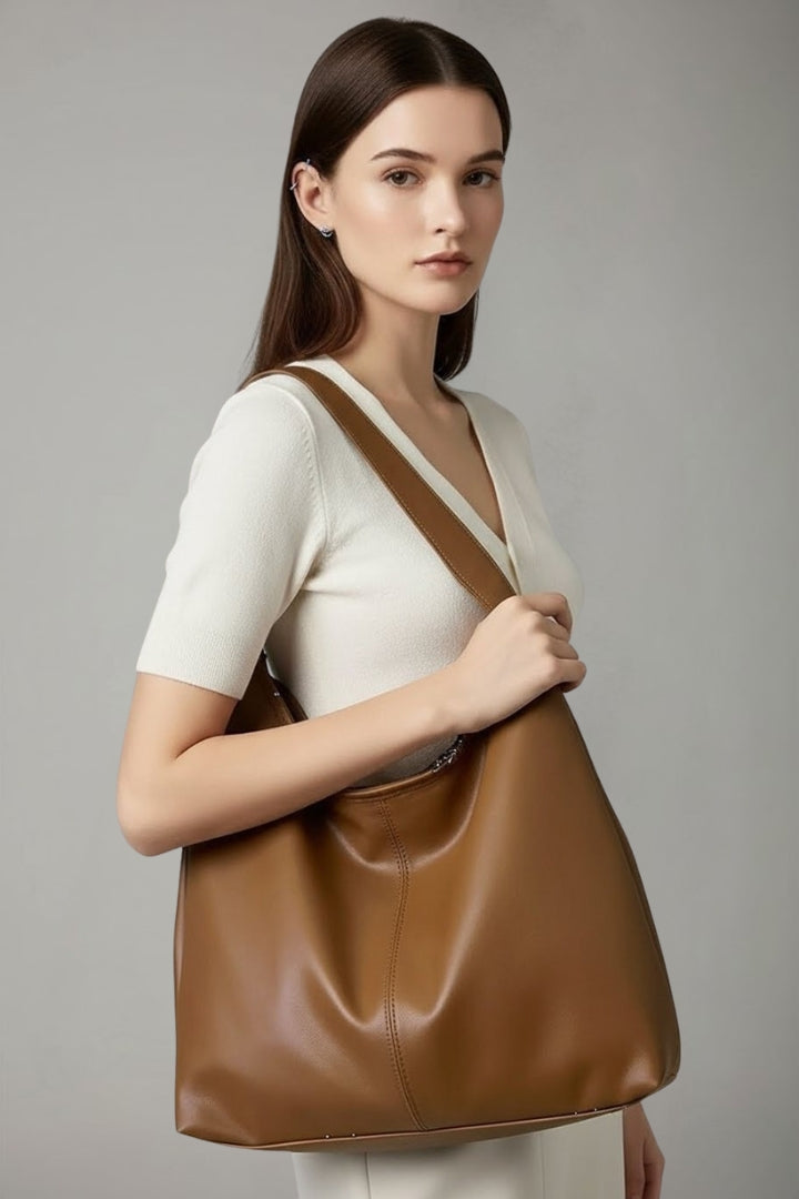 Women's Large Tote Bag for Work - Shoulder Handbag for Summer