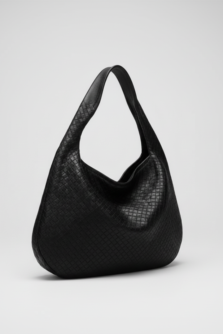 Women's Curved Shoulder Bag - Everyday Handbag for Summer