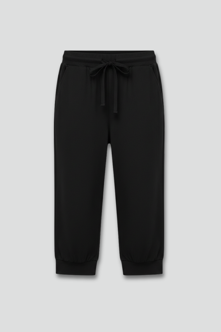 Women's Capri Trousers Drawstring