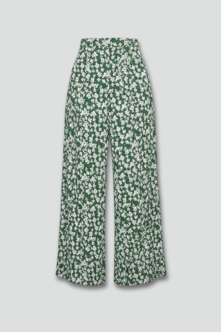 Women's Floral Palazzo Pants Wide Leg