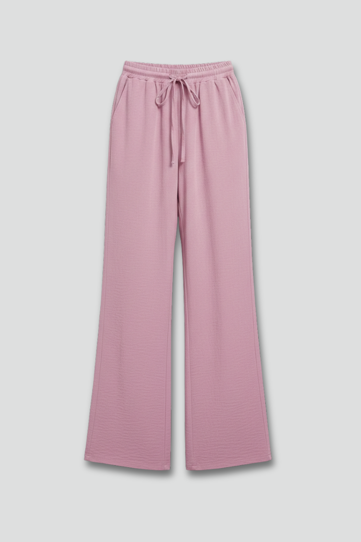Women's Palazzo Pants Drawstring Wide Leg
