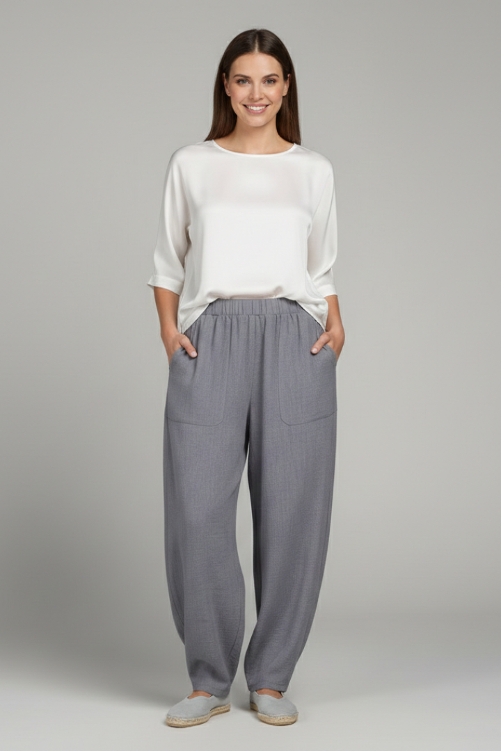 Women's Casual Trousers Elastic Waist