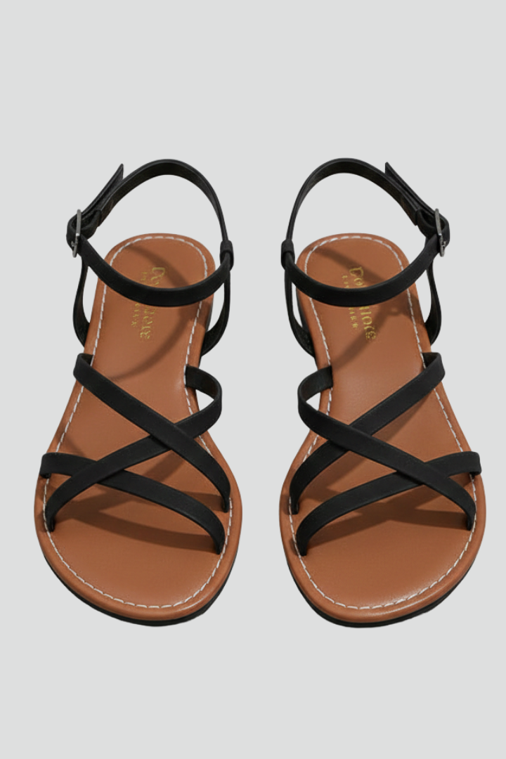 Women's Orthopedic Strappy Ankle-Strap Sandals
