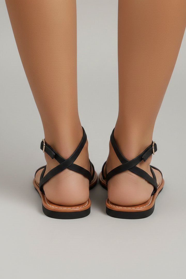 Women's Orthopedic Strappy Ankle-Strap Sandals