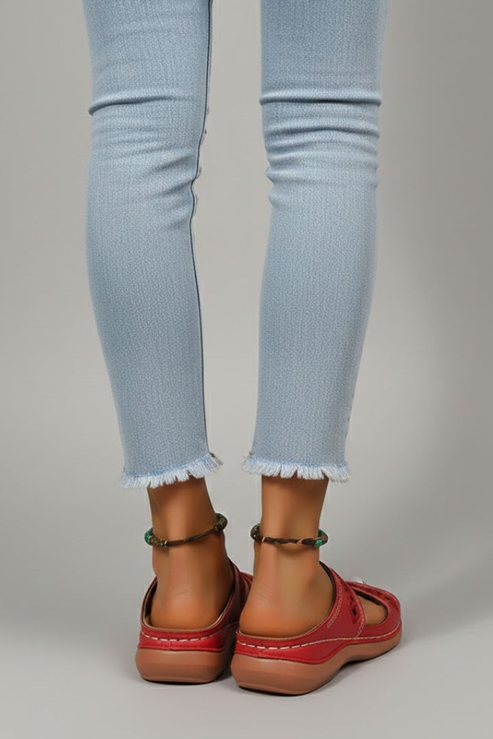 Women's Orthopedic Cutout Slide Sandals