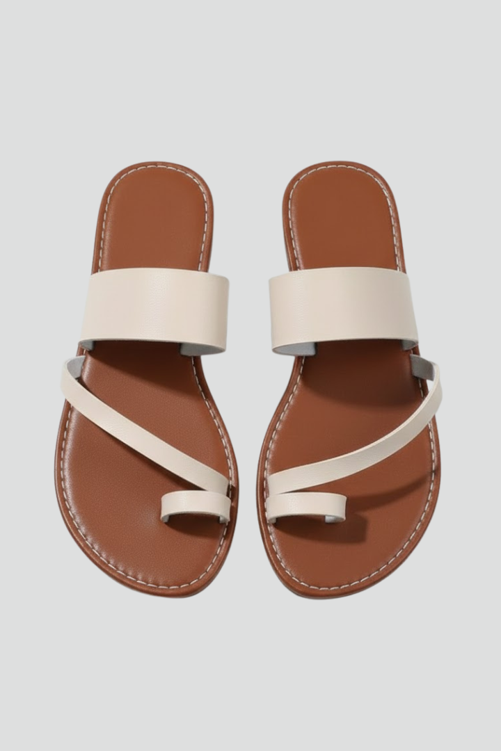 Women's Orthopedic Buckle Slip-On Flat Sandals