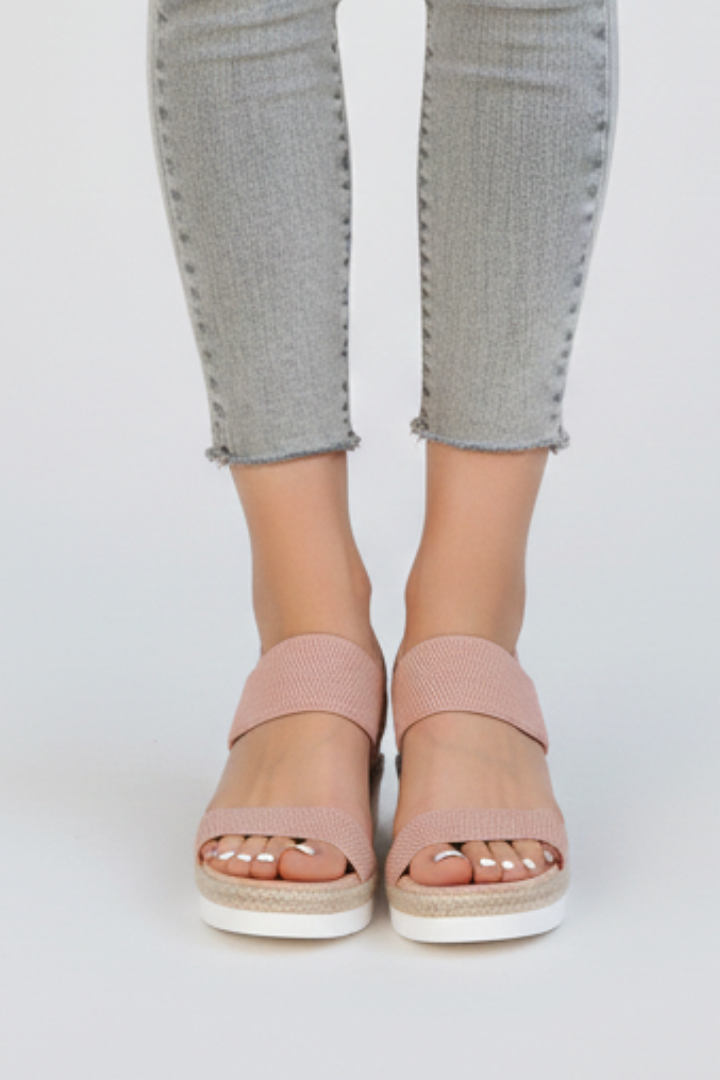 Women's Orthopedic Platform Slip-On Sandals