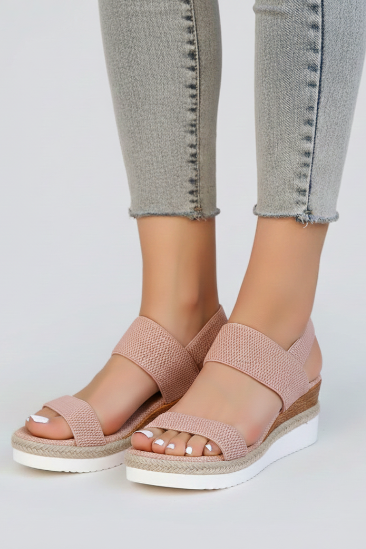 Women's Orthopedic Platform Slip-On Sandals