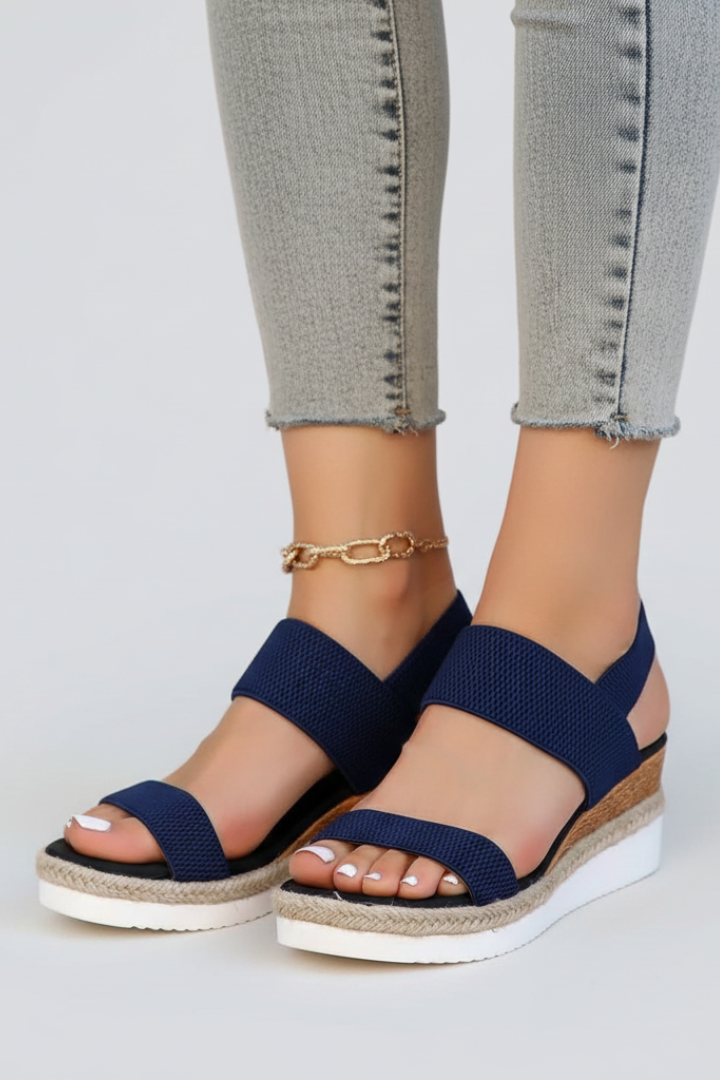Women's Orthopedic Platform Slip-On Sandals