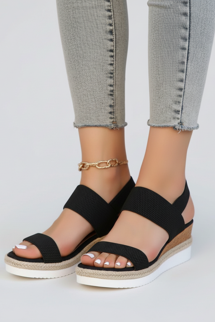 Women's Orthopedic Platform Slip-On Sandals