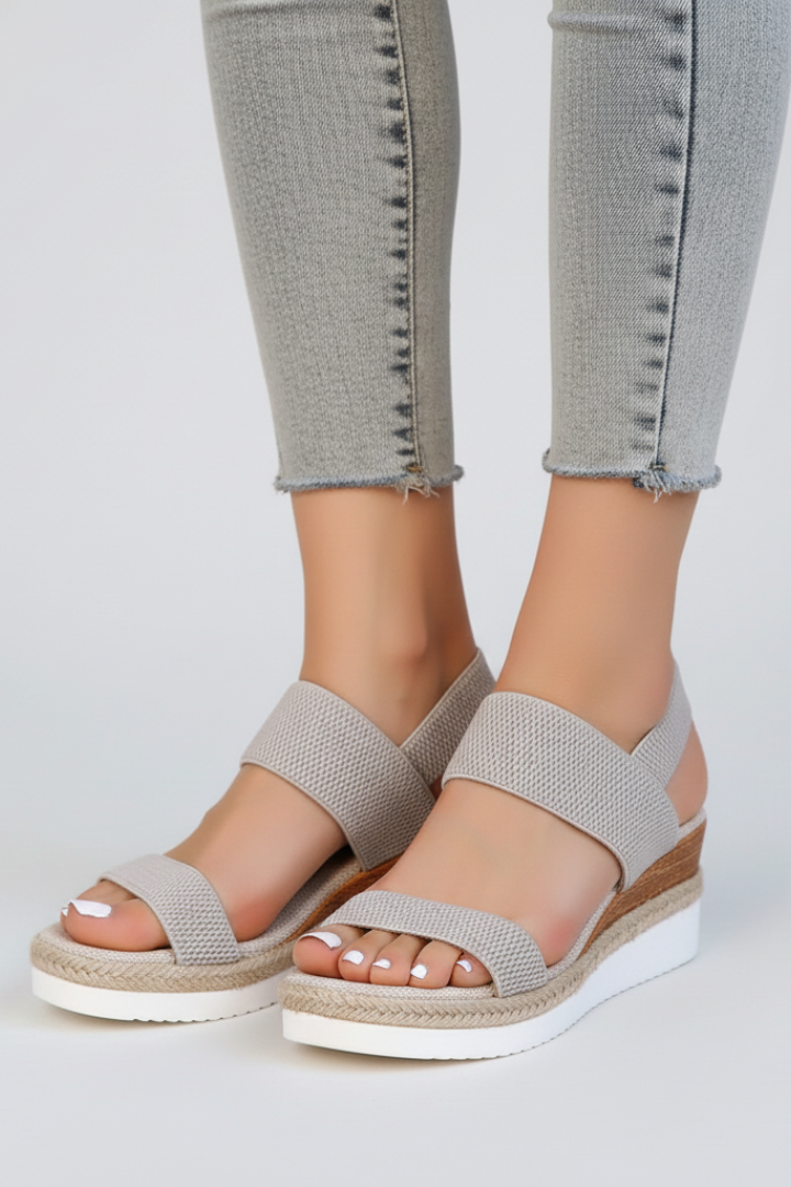 Women's Orthopedic Platform Slip-On Sandals