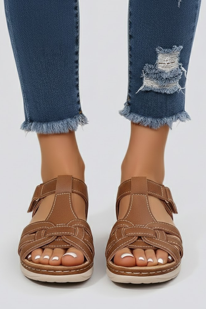 Women's Orthopedic Strappy Open-Toe Sandals