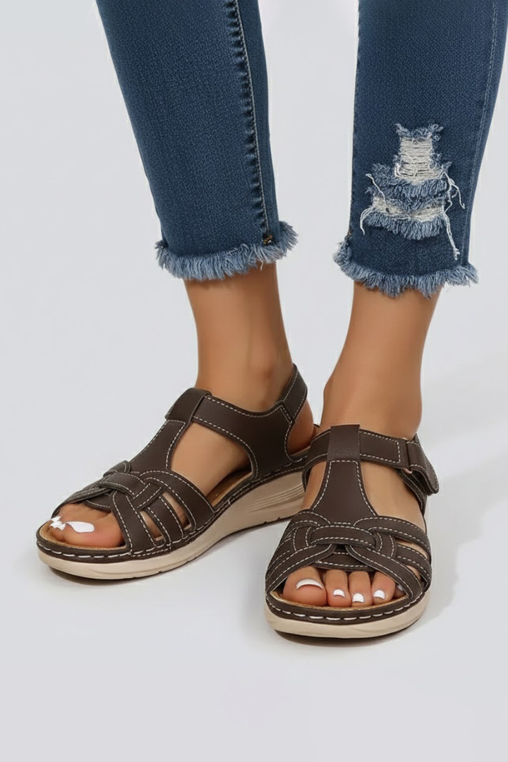 Women's Orthopedic Strappy Open-Toe Sandals