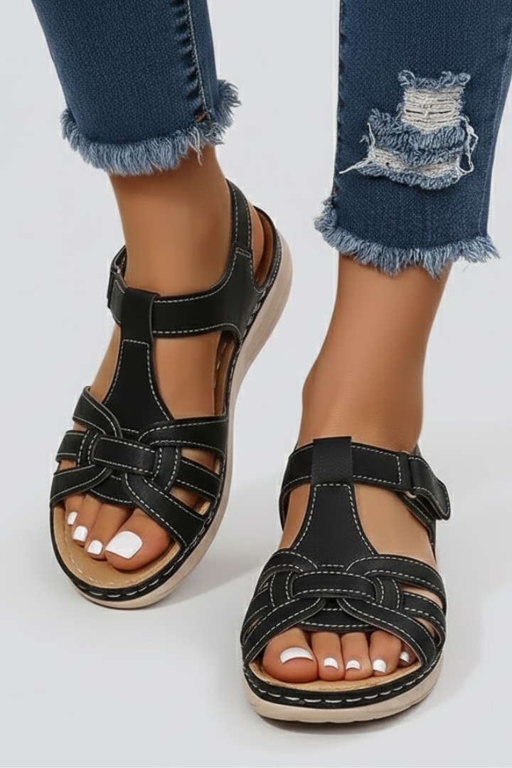 Women's Orthopedic Strappy Open-Toe Sandals