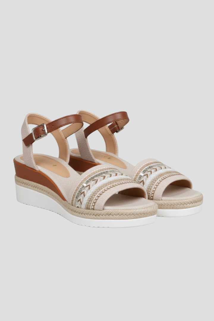Women's Orthopedic Elegant Strappy Heeled Sandals