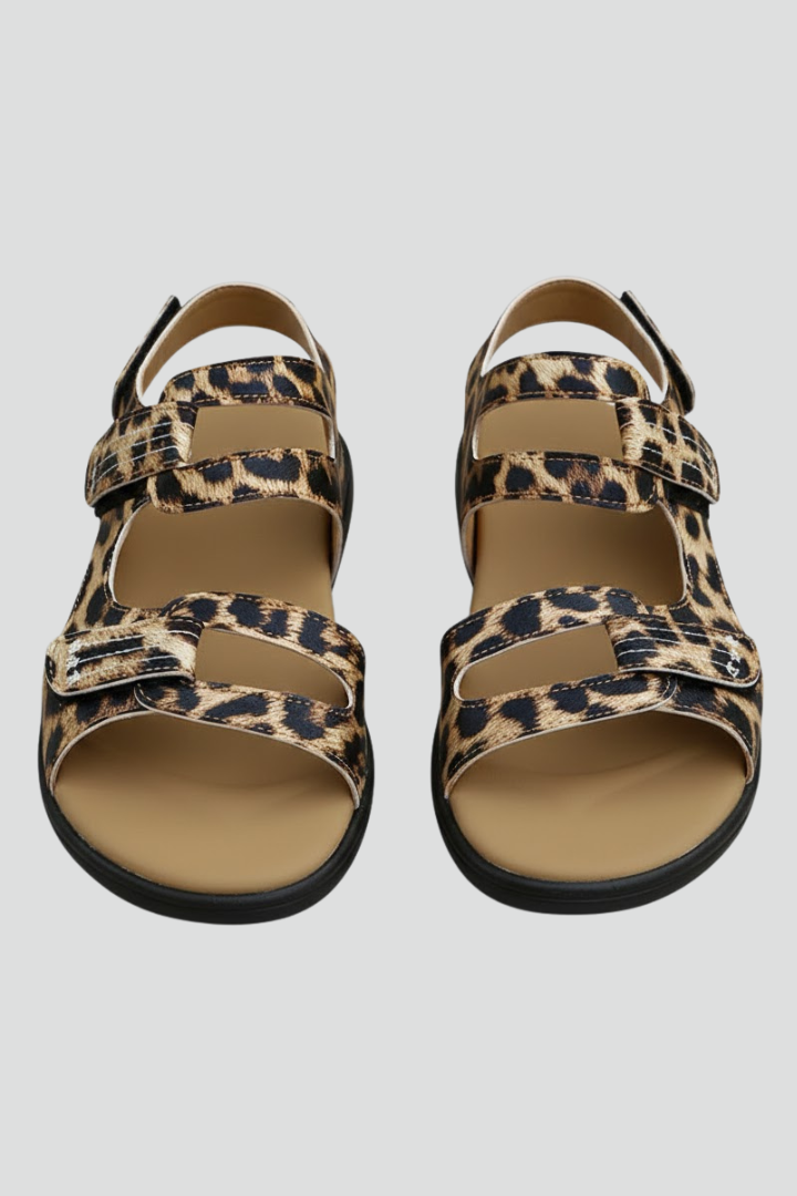 Women's Orthopedic Multi-Strap Low Heel Sandals