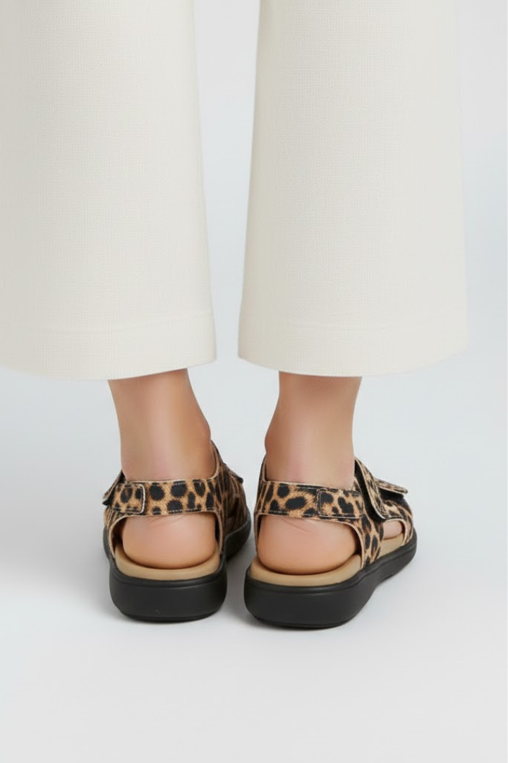 Women's Orthopedic Multi-Strap Low Heel Sandals