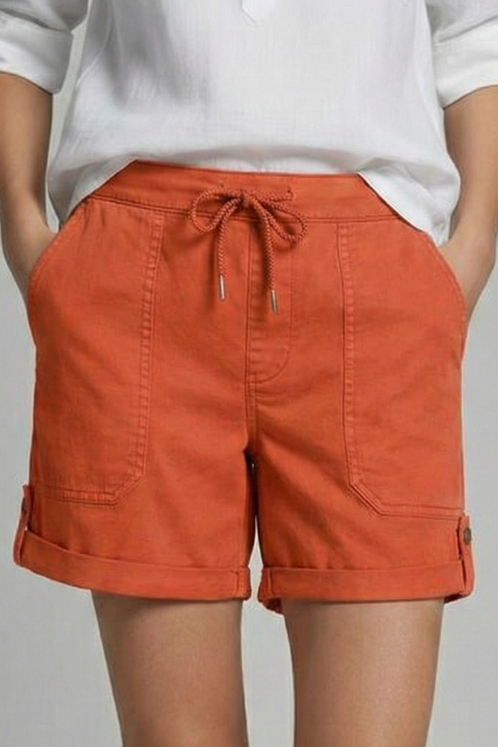 Women's Casual Drawstring Shorts with Pockets