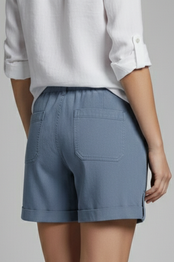 Women's Casual Drawstring Shorts with Pockets
