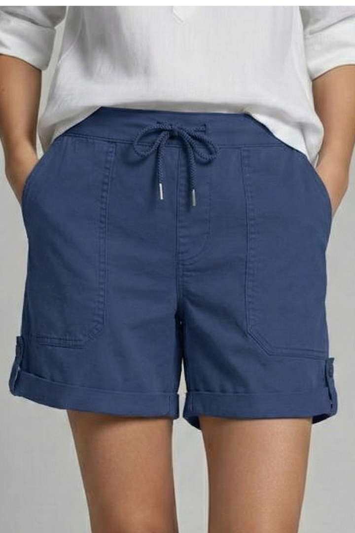 Women's Casual Drawstring Shorts with Pockets