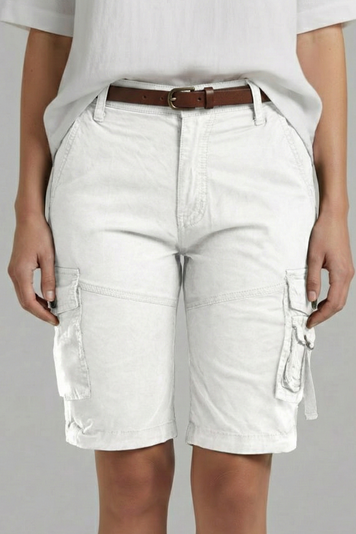 Women's Cargo Shorts with Utility Pockets