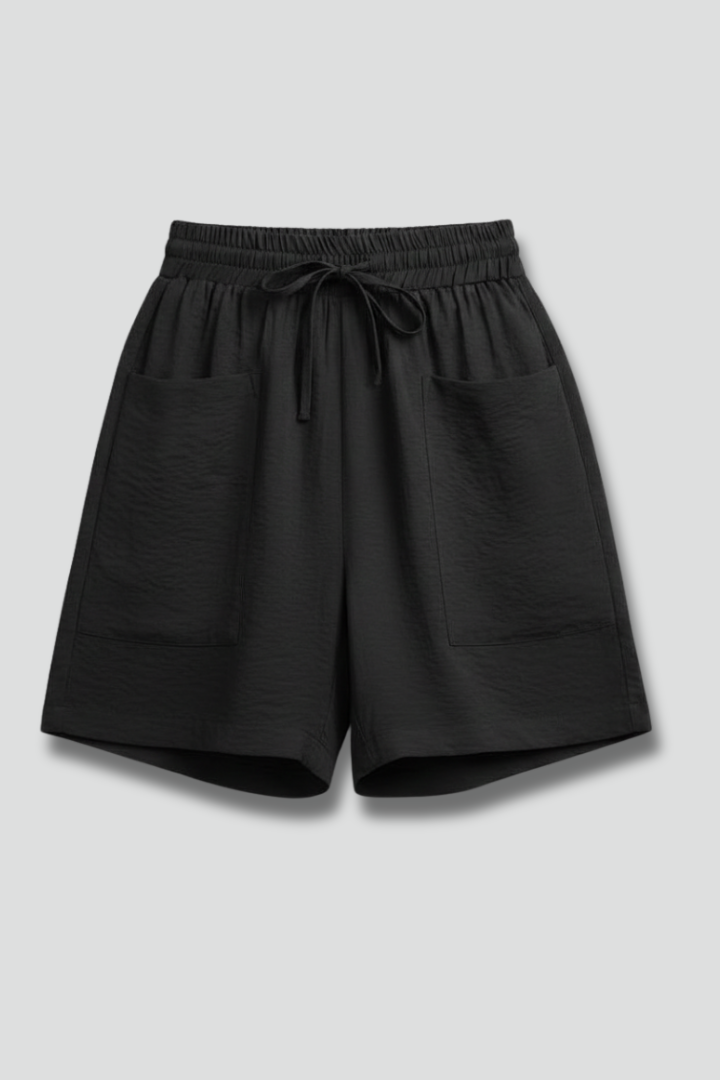 Women's Elastic Waist Shorts Drawstring