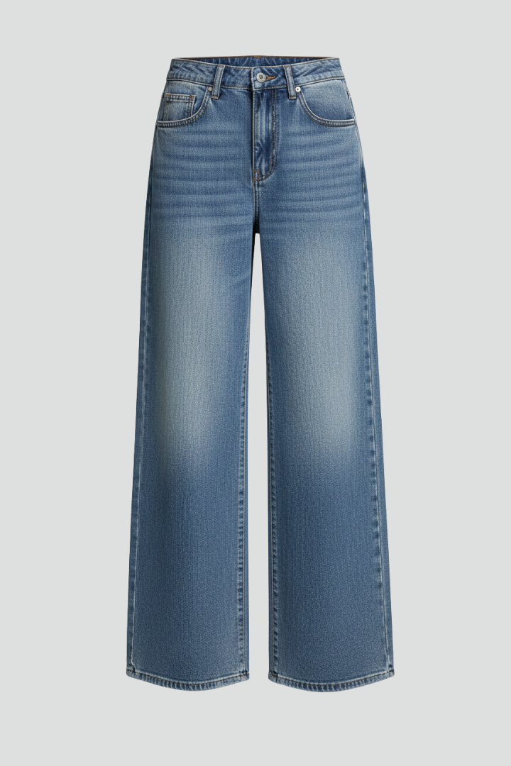 Women's Relaxed Wide Leg Jeans