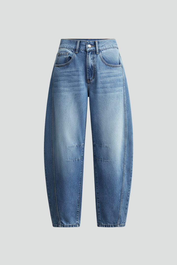 Women's Mid Rise Tapered Jeans