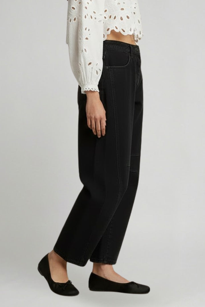 Women's High Waist Stretch Wide Leg Jeans
