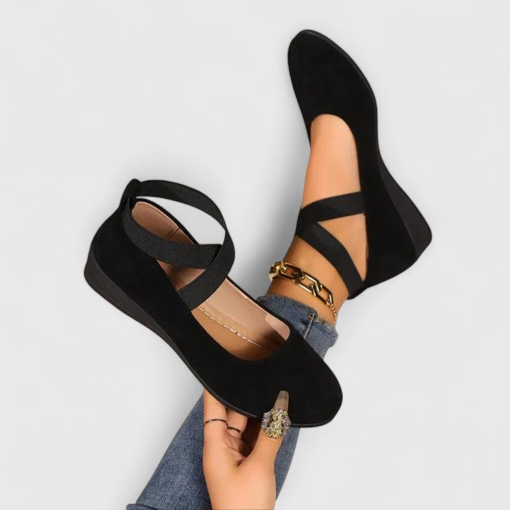 Women's Orthopedic Cross-Strap Flats