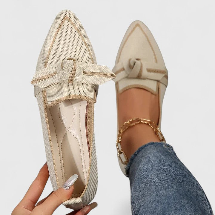 Women's Orthopedic Pointed-Toe Knot Loafers