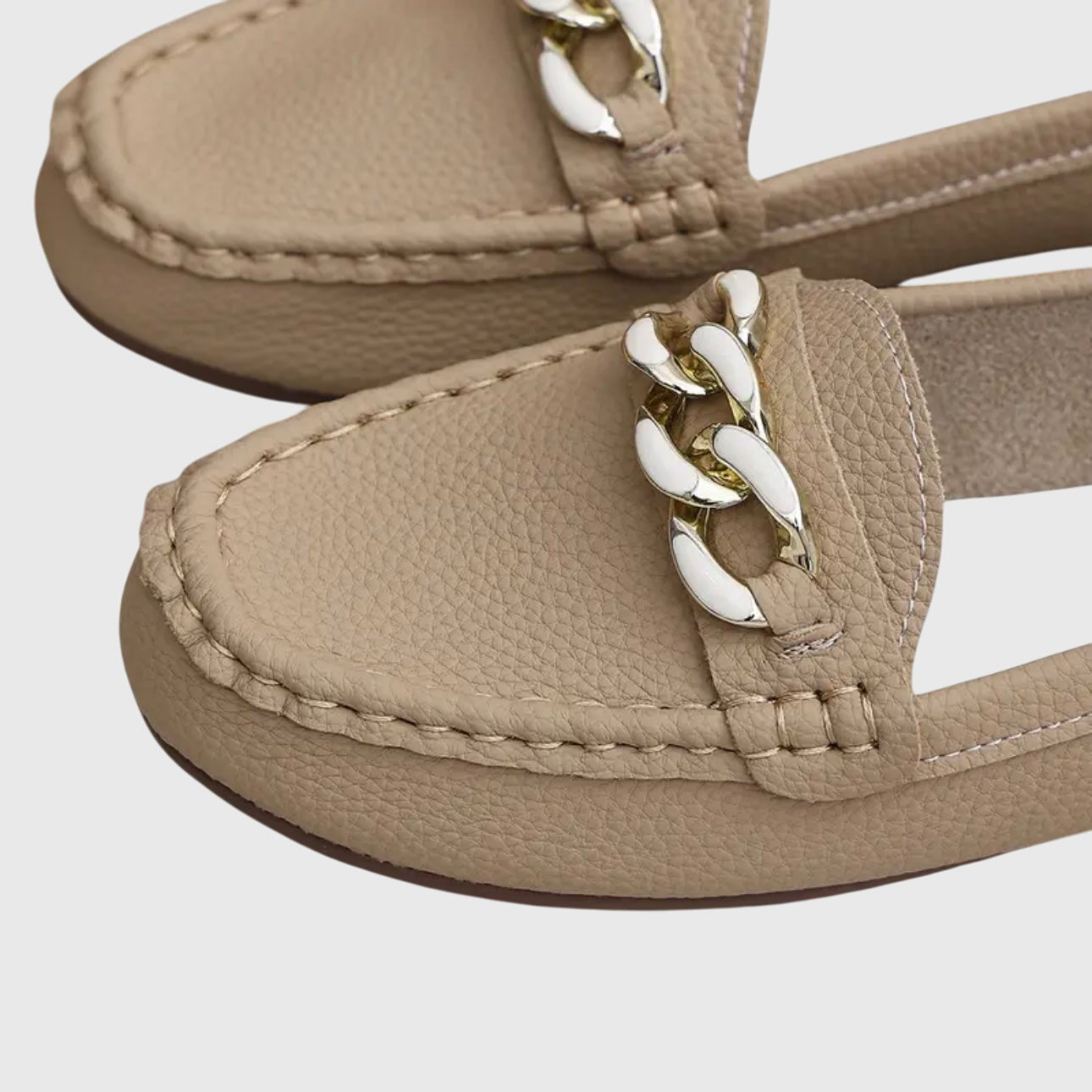 Women's Orthopedic Chain-Detail Loafers
