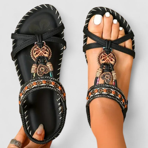 Women's Orthopedic Strappy Flat Sandals