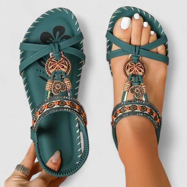 Women's Orthopedic Strappy Flat Sandals