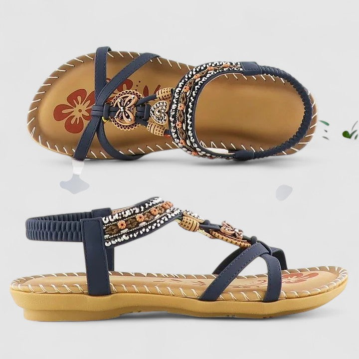 Women's Orthopedic Strappy Flat Sandals