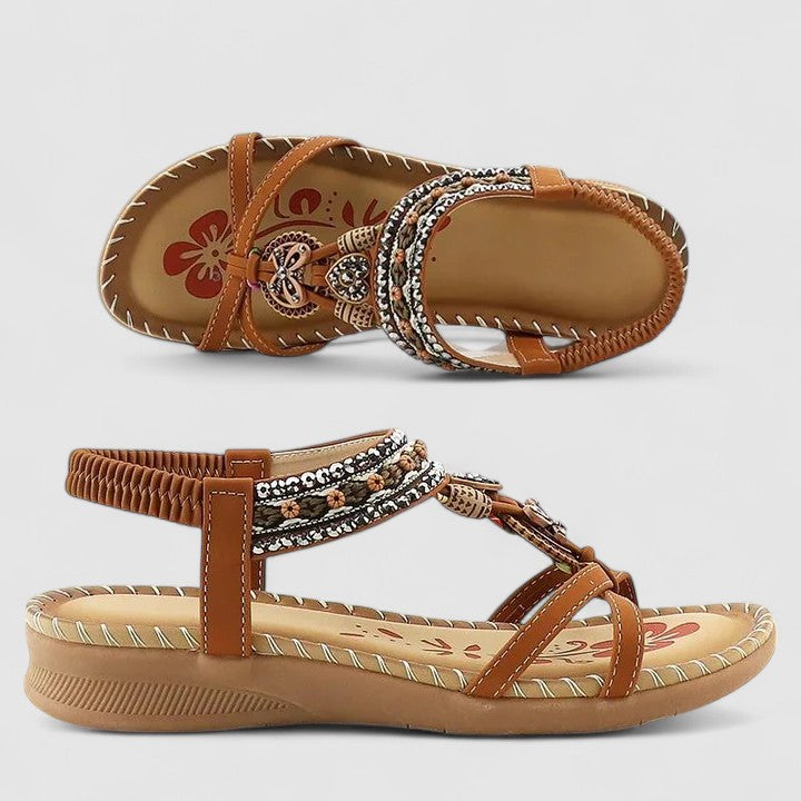 Women's Orthopedic Strappy Flat Sandals