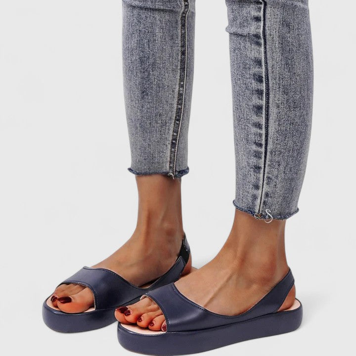 Women's Orthopedic Platform Slingback Sandals