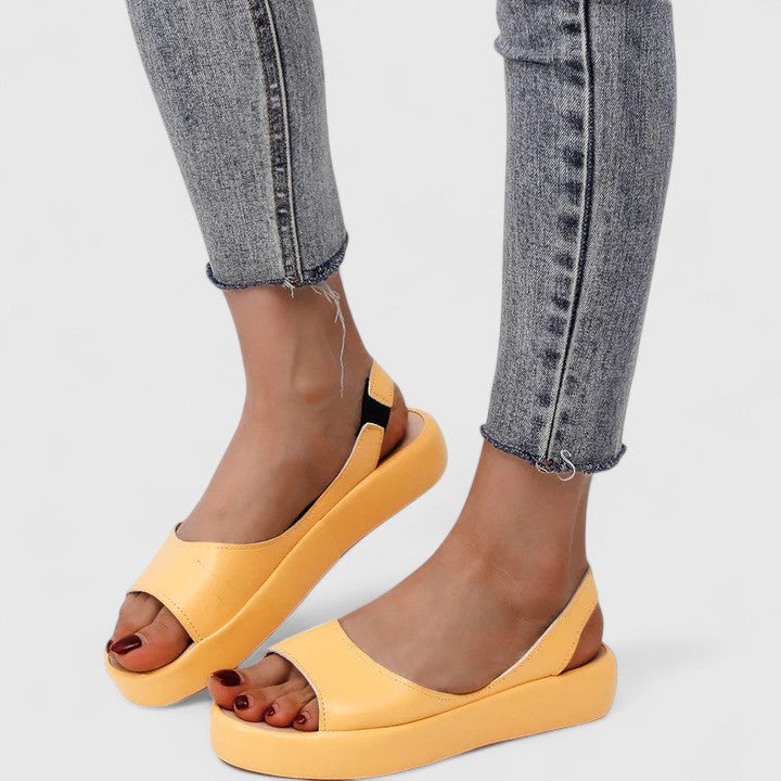 Women's Orthopedic Platform Slingback Sandals